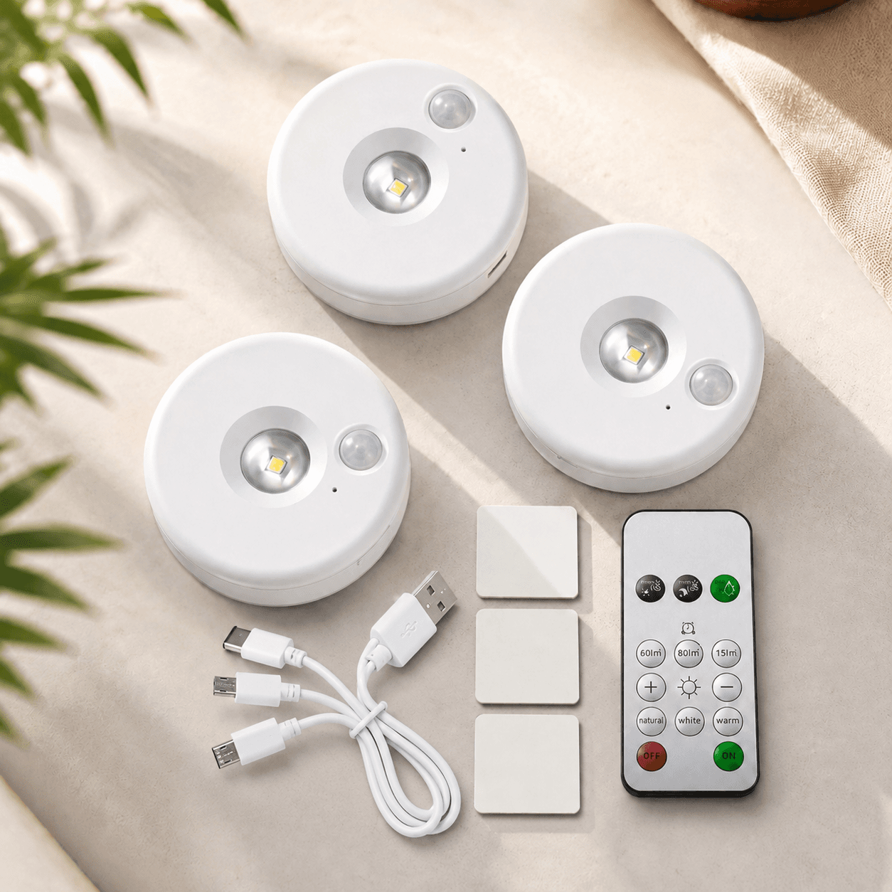 Rechargeable Cabinet Lights