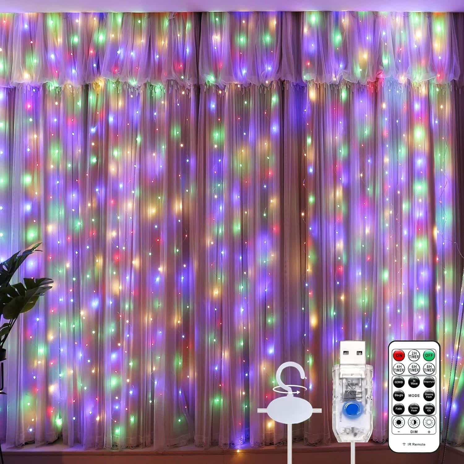Curtain Fairy Lights 4
