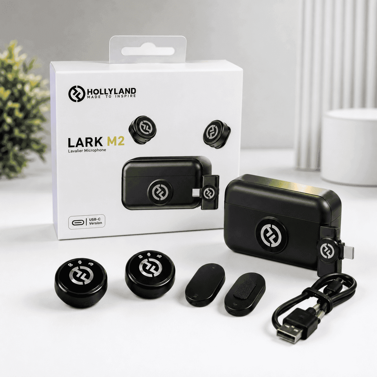 Hollyland Lark M2 Wireless Microphone - Inspired 3