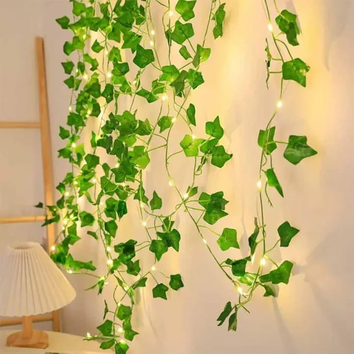 32 Feet LED Ivy Leaf Fairy String Lights