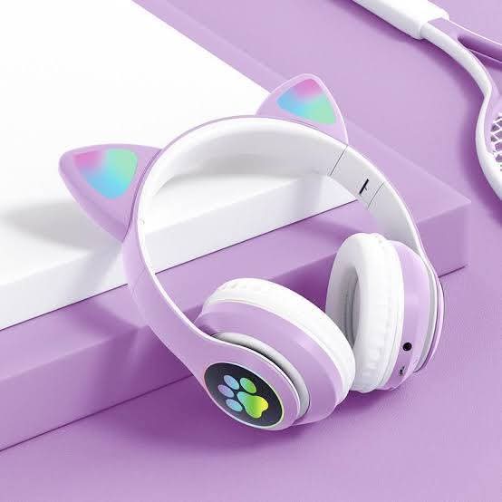 Cat Headphone (Purple)