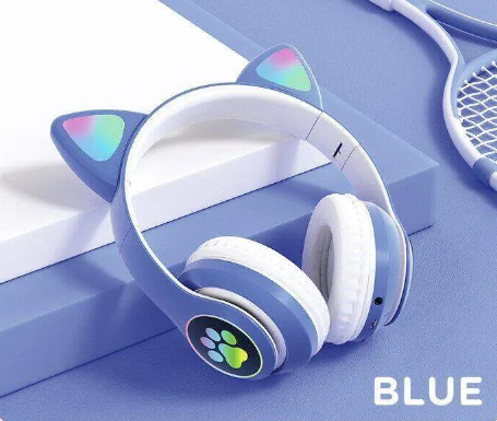 Cat Headphone (Blue)