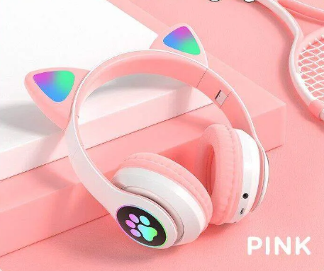 Cat Headphone (Pink)