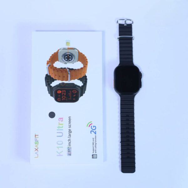 K10 Ultra Smartwatch (Black Color)