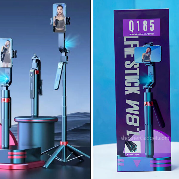 Q185 Auto Face Tracking Gimbal Selfie Stick Tripod