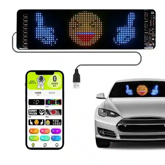 Smart Car LED Sign